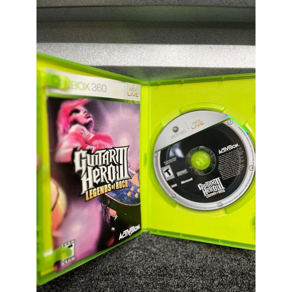 Guitar Hero Legends of Rock Xbox 360 GaGuitar Hero Legends of Rock Xbox 360